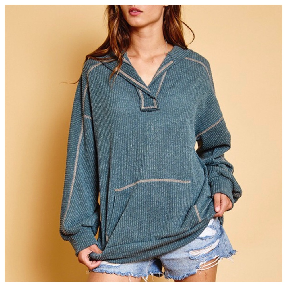 ✨RESTOCK✨Fabulous stylish Kangaroo Pocket Hoodie - Picture 3 of 6